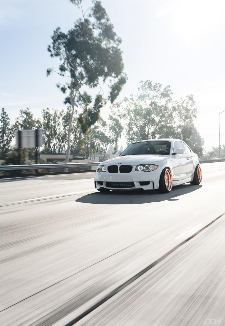  BMW M135i Alpine White on CCW Wheels 2018 года  (фото 8 из 12)